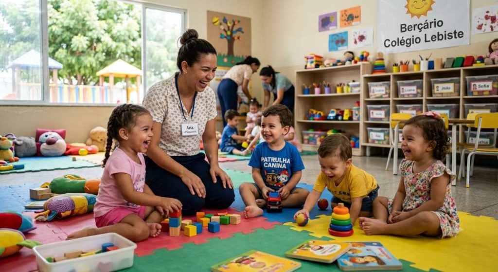 Bercario Colegio Lebiste - Brincadeira como ferramenta de aprendizagem nos primeiros anos